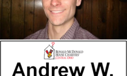 Andrew with RMHC/COUNT badge
